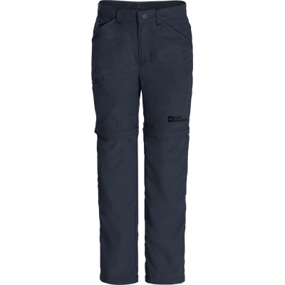Jack Wolfskin Kids' Safari Zip Off Pants Night Blue