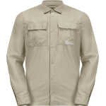 Jack Wolfskin Men's Barrier Longsleeve Shirt Stone