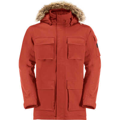 Jack Wolfskin Men's Glacier Canyon Parka Intense Rust