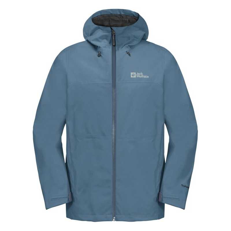 Jack Wolfskin Men's Highest Peak 3-Layer Jacket Nature Blue Jack Wolfskin Men's Highest Peak 3-Layer Jacket Nature Blue