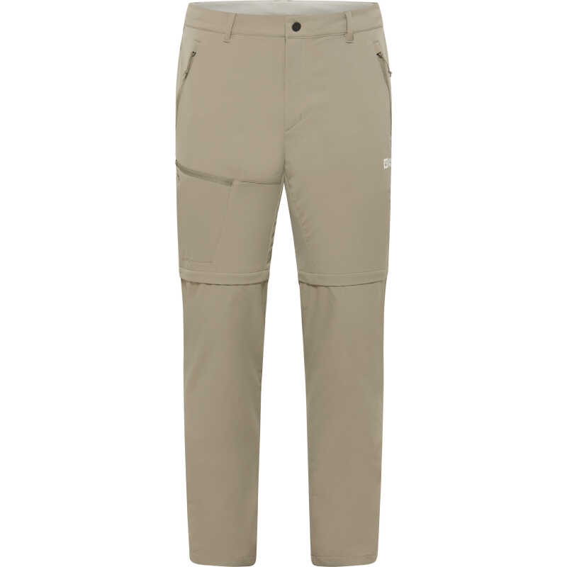 Jack Wolfskin Men's Pico Trail Zip Off Pants Stone Jack Wolfskin Men's Pico Trail Zip Off Pants Stone