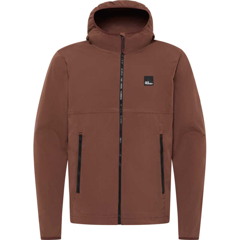 Jack Wolfskin Men's Terracade Jacket Dark Rust Jack Wolfskin Men's Terracade Jacket Dark Rust