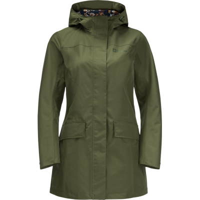Jack Wolfskin Women's Cape York Paradise Coat Greenwood