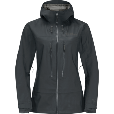 Jack Wolfskin Women's Kammweg 3-Layer Jacket Phantom