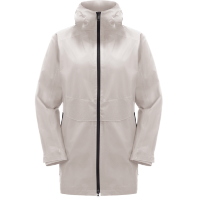 Jack Wolfskin Women's Mainkai Long Jacket Sea Shell