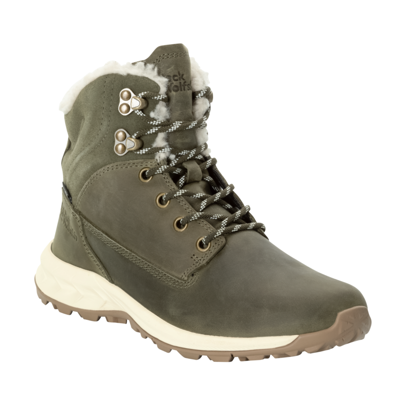 Jack Wolfskin Women's Queenstown City Texapore Mid Island Moss Jack Wolfskin Women's Queenstown City Texapore Mid Island Moss