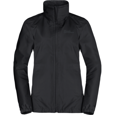 Jack Wolfskin Women's Stormy Point 2-Layer Jacket Black