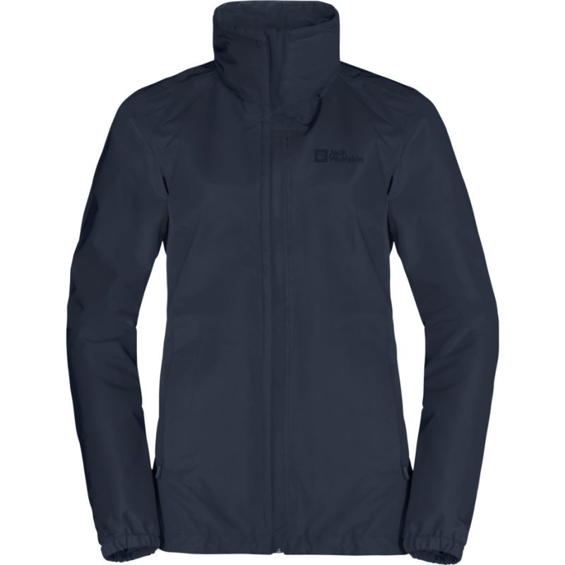 Jack Wolfskin Women's Stormy Point 2-Layer Jacket Night Blue Jack Wolfskin Women's Stormy Point 2-Layer Jacket Night Blue