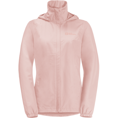 Jack Wolfskin Women's Stormy Point 2-Layer Jacket Rose Smoke