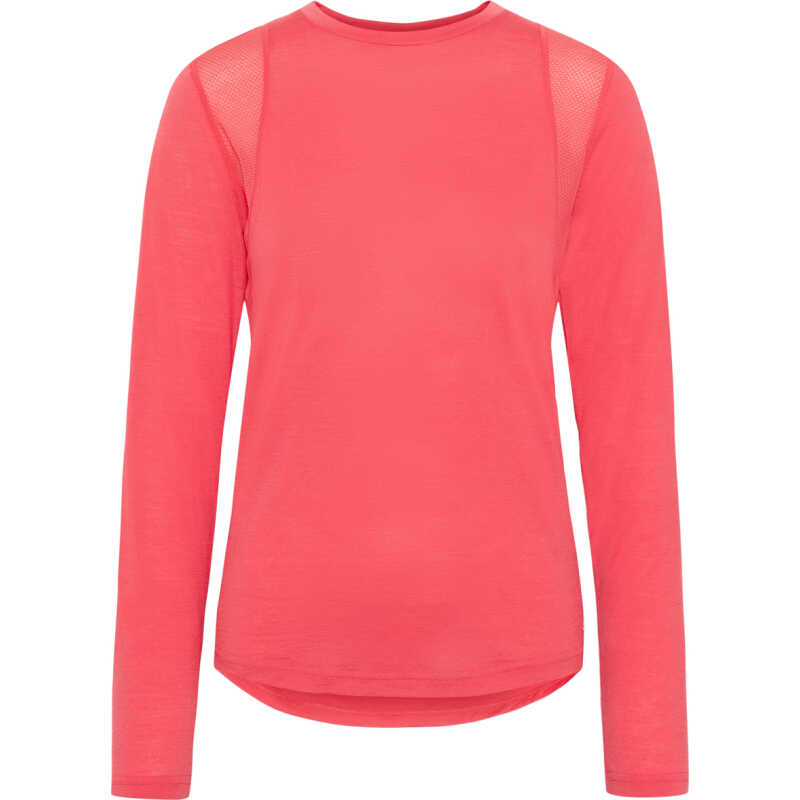 Kari Traa Women's Embla Wool Long Sleeve Light Red