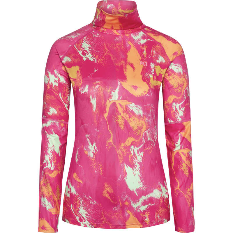 Kari Traa Women's Fierce Long Sleeve Bright Pink Kari Traa Women's Fierce Long Sleeve Bright Pink
