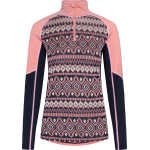 Kari Traa Women's Malia Half Zip Pastel Dusty Pink