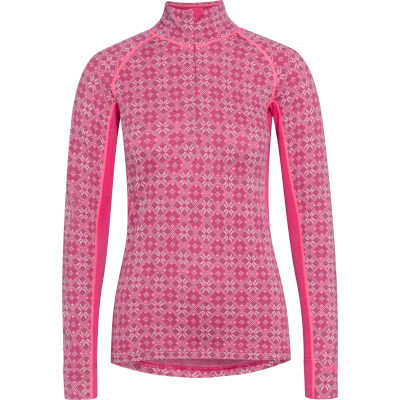 Kari Traa Women's Rose Light Half Zip Bright Pink