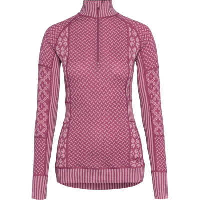 Kari Traa Women's Smekker Half Zip Plum