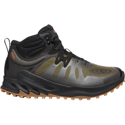 Keen Men's Zionic Waterproof Boot Dark Olive-Scarlet Ibis