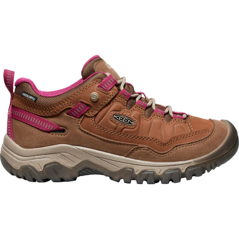 Keen Women's Targhee IV Waterproof Bison/Beaujolais