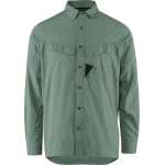 Klättermusen Men's Syn Long Sleeve Shirt Green Lake