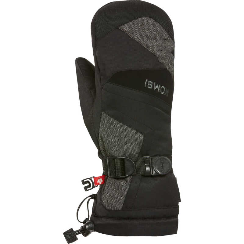 Kombi Men's Original Mittens Black Crosshatch Kombi Men's Original Mittens Black Crosshatch