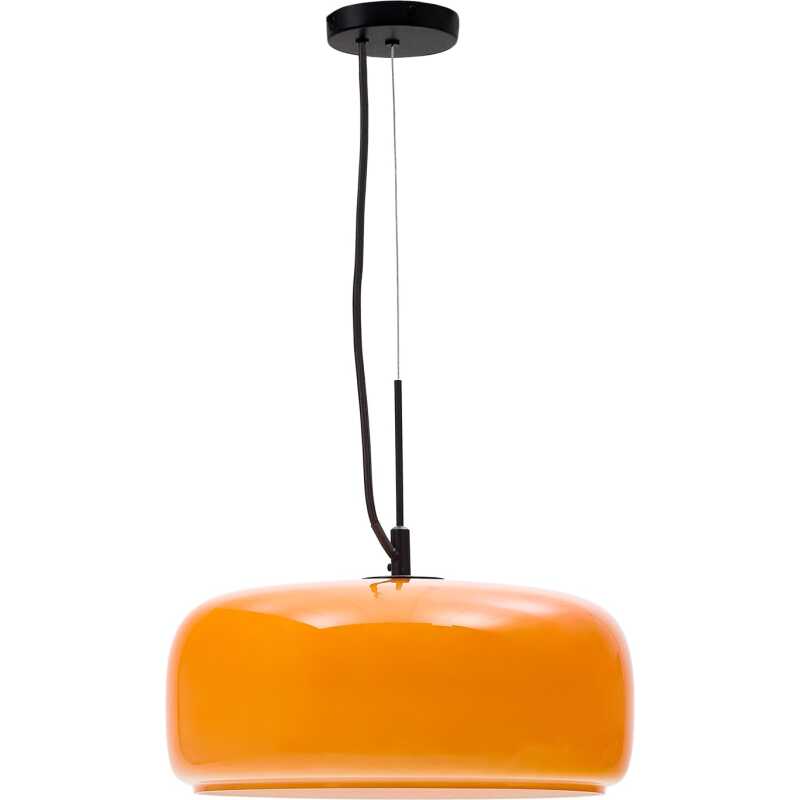 LAFORMA Reig taklampa, rund - orange glas LAFORMA Reig taklampa, rund - orange glas