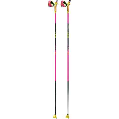 Leki HRC Max FRT Neonpink-Neonyellow-Carbon Structure