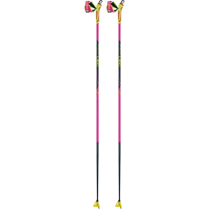 Leki HRC Max FRT Neonpink-Neonyellow-Carbon Structure
