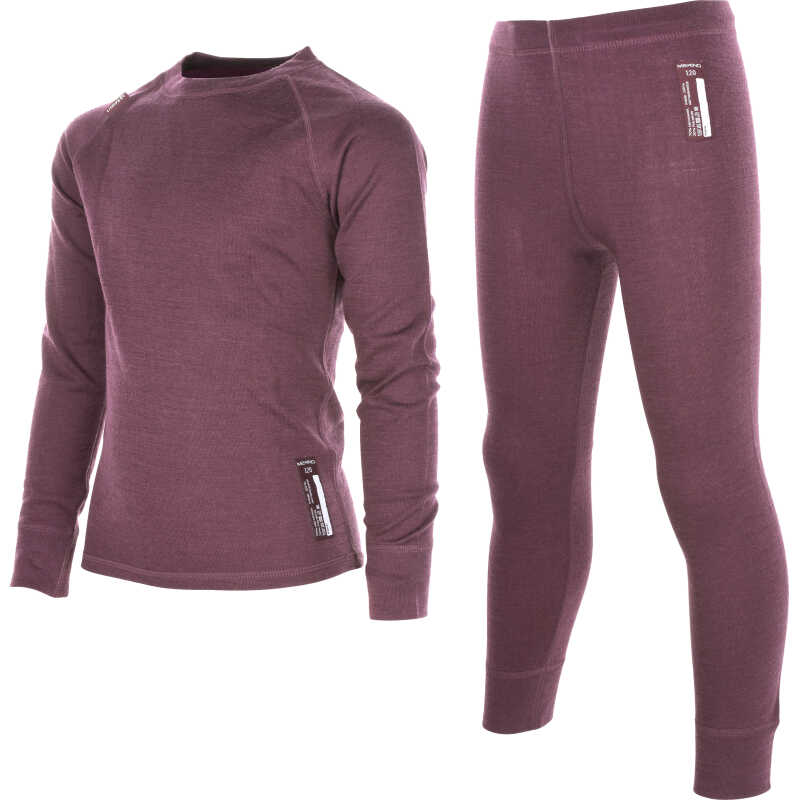 Lindberg Juniors' Merino Set Dry Rose Lindberg Juniors' Merino Set Dry Rose