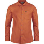 Lundhags Men's Ekren Solid Long Sleeve Shirt Amber