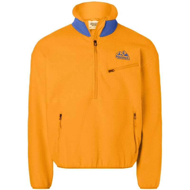 Marmot Men's 94 E.C.O. Recycled Fleece Yellow/Blue