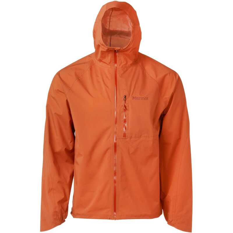 Marmot Men's Superalloy Bio Rain Jacket Brown Marmot Men's Superalloy Bio Rain Jacket Brown
