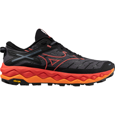 Mizuno Men's Wave Mujin 10 Black/Cayenne/Nasturtium