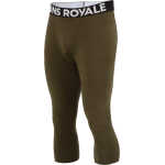 Mons Royale Men's Cascade Merino Flex 200 3/4 Legging Dark Olive