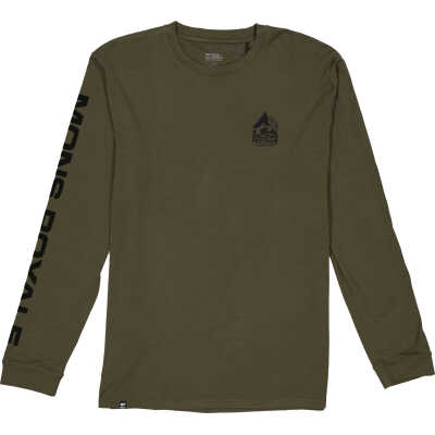 Mons Royale Men's Icon Longsleeve Dark Olive
