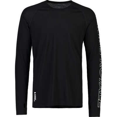 Mons Royale Men's Temple Tech LS Black