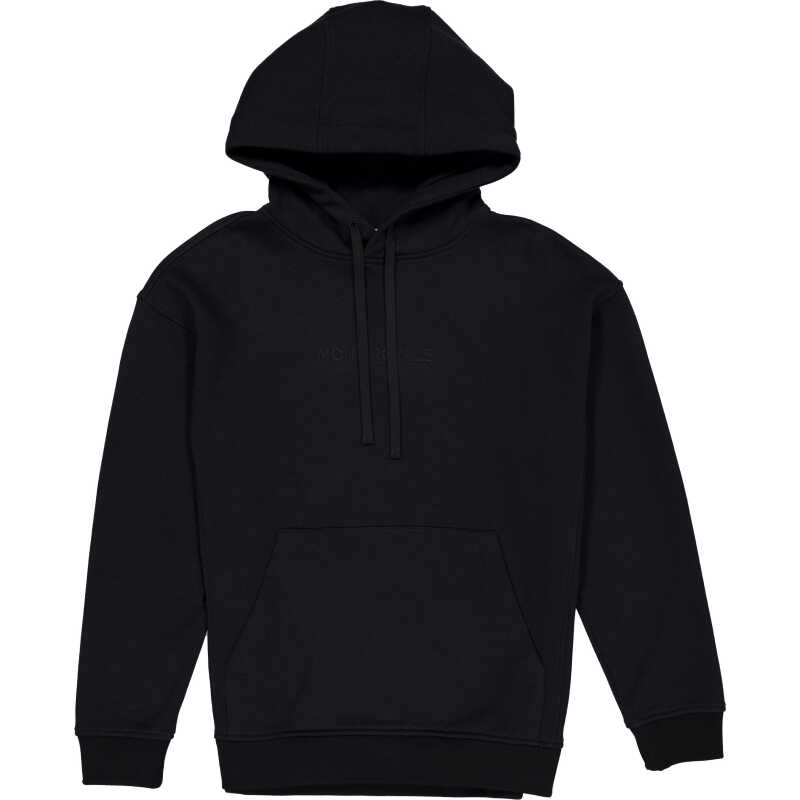 Mons Royale Verdant Merino Cotton Hoody Black