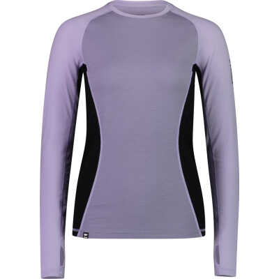 Mons Royale Women's Olympus Long Sleeve Thistle Cloud