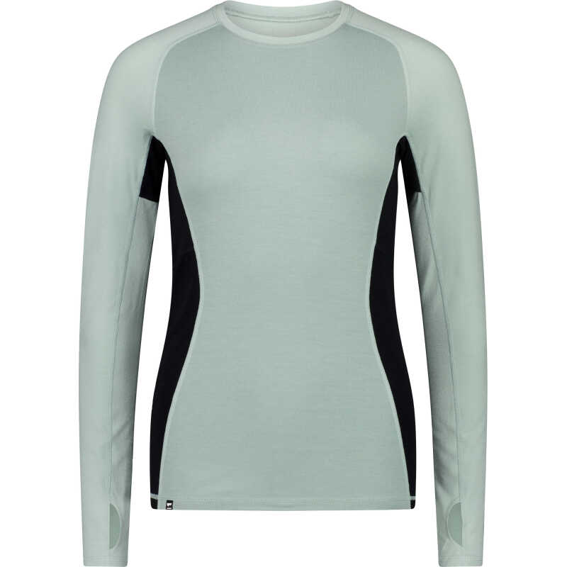 Mons Royale Women's Olympus Longsleeve Glacier/dew/black