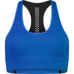 Mons Royale Women's Stratos Merino Shirt Sports Bra Pop Blue