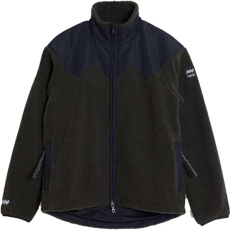 Mountain Works Unisex Hybrid Pile Fleece Military