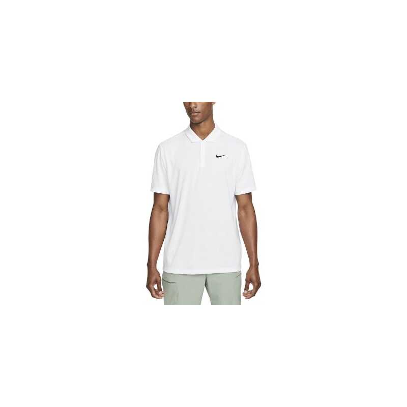 NIKE Court DriFit Polo White Mens