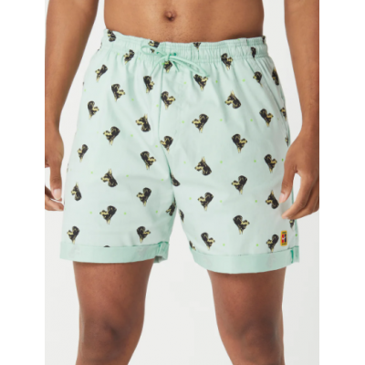 NIKE Print Heritage Shorts Green Mens