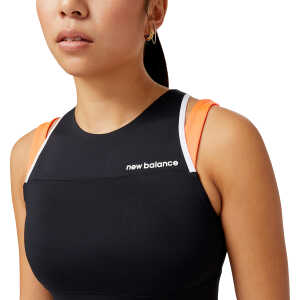 New Balance Women's Shape Shield Crop Bra Neon Dragonfly