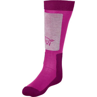 Norr⌀na Lofoten Mid Weight Merino Socks Festival Fuchsia