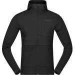 Norr⌀na Men's Falketind Alpha90 Insulated Zip Hood Caviar