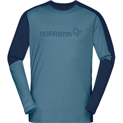 Norr⌀na Men's Falketind Equaliser Merino Round Neck Trooper