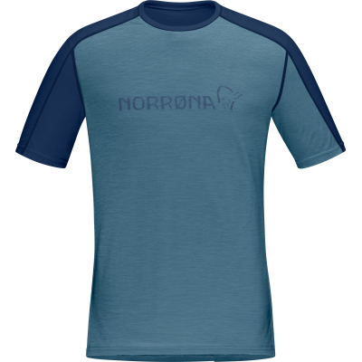 Norr⌀na Men's Falketind Equaliser Merino T-Shirt Trooper