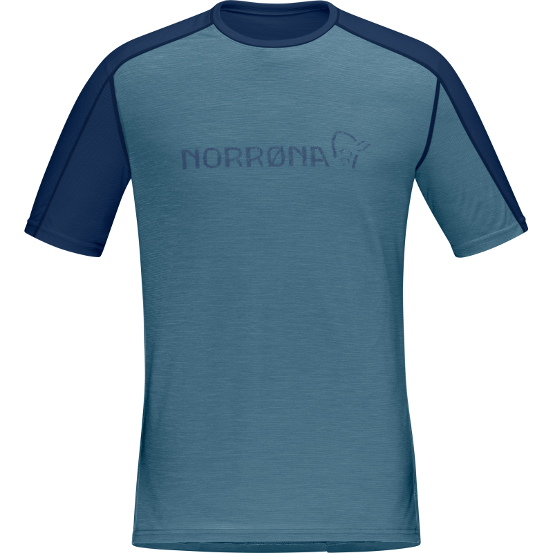 Norr⌀na Men's Falketind Equaliser Merino T-Shirt Trooper Norr⌀na Men's Falketind Equaliser Merino T-Shirt Trooper
