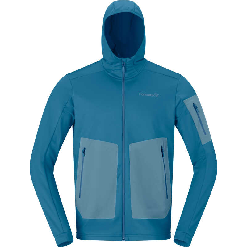 Norr⌀na Men's Falketind Warm Stretch Hood Tapestry