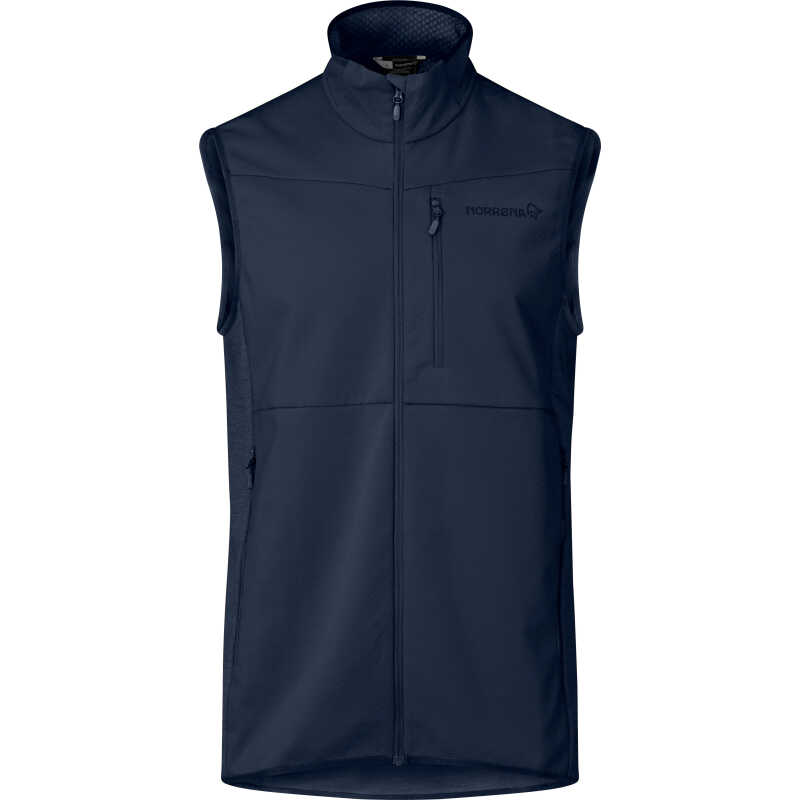 Norr⌀na Men's Falketind Warm2 Octa Vest Indigo Night