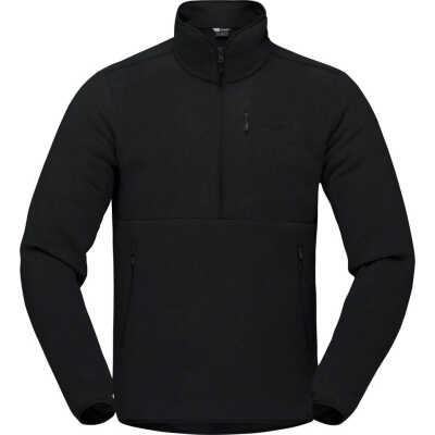 Norr⌀na Unisex' Femund Warm Halfzip Caviar