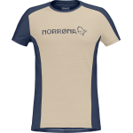 Norr⌀na Women's Falketind Equaliser Merino T-Shirt Pure Cashmere